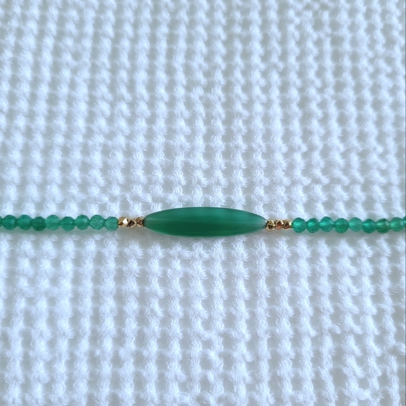 Shivam Green💚 Onyx Bead Bracelet - Picture 16 of 16